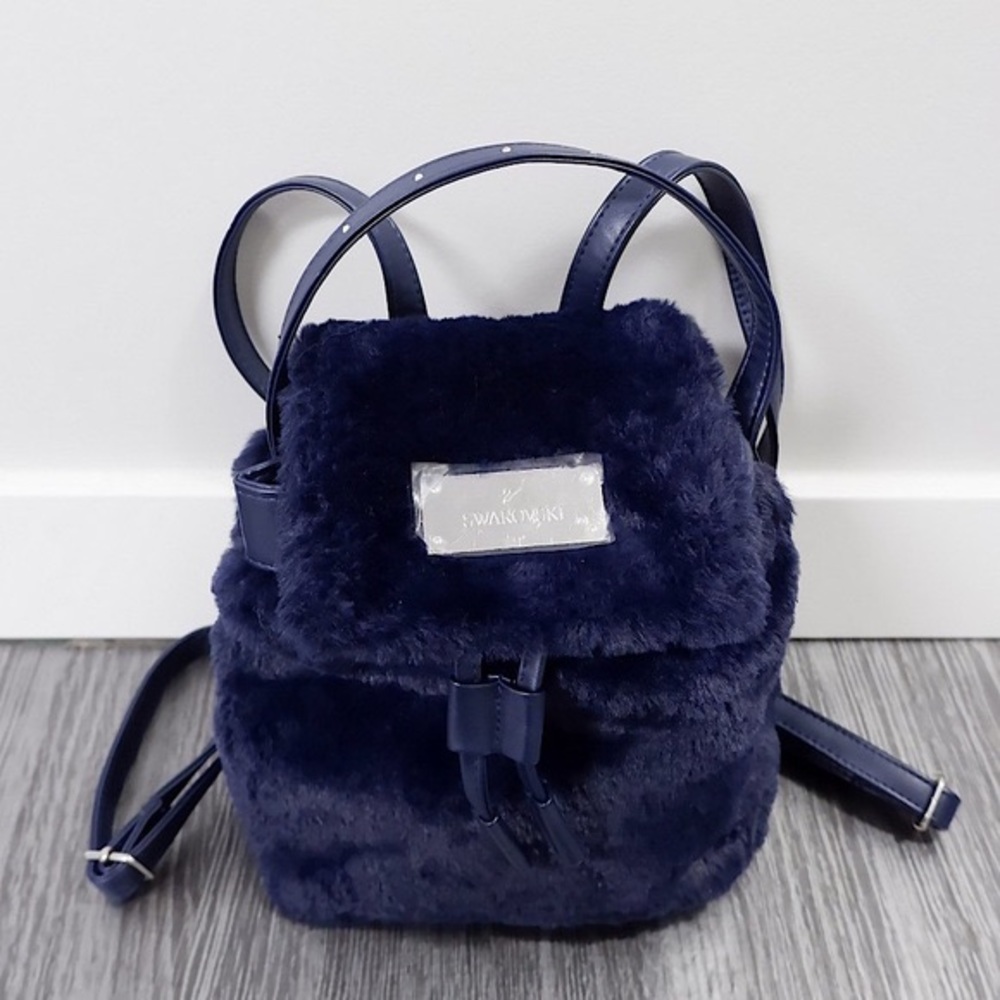 🎒Swarovski BRAND NEW Dark Blue Backpack !